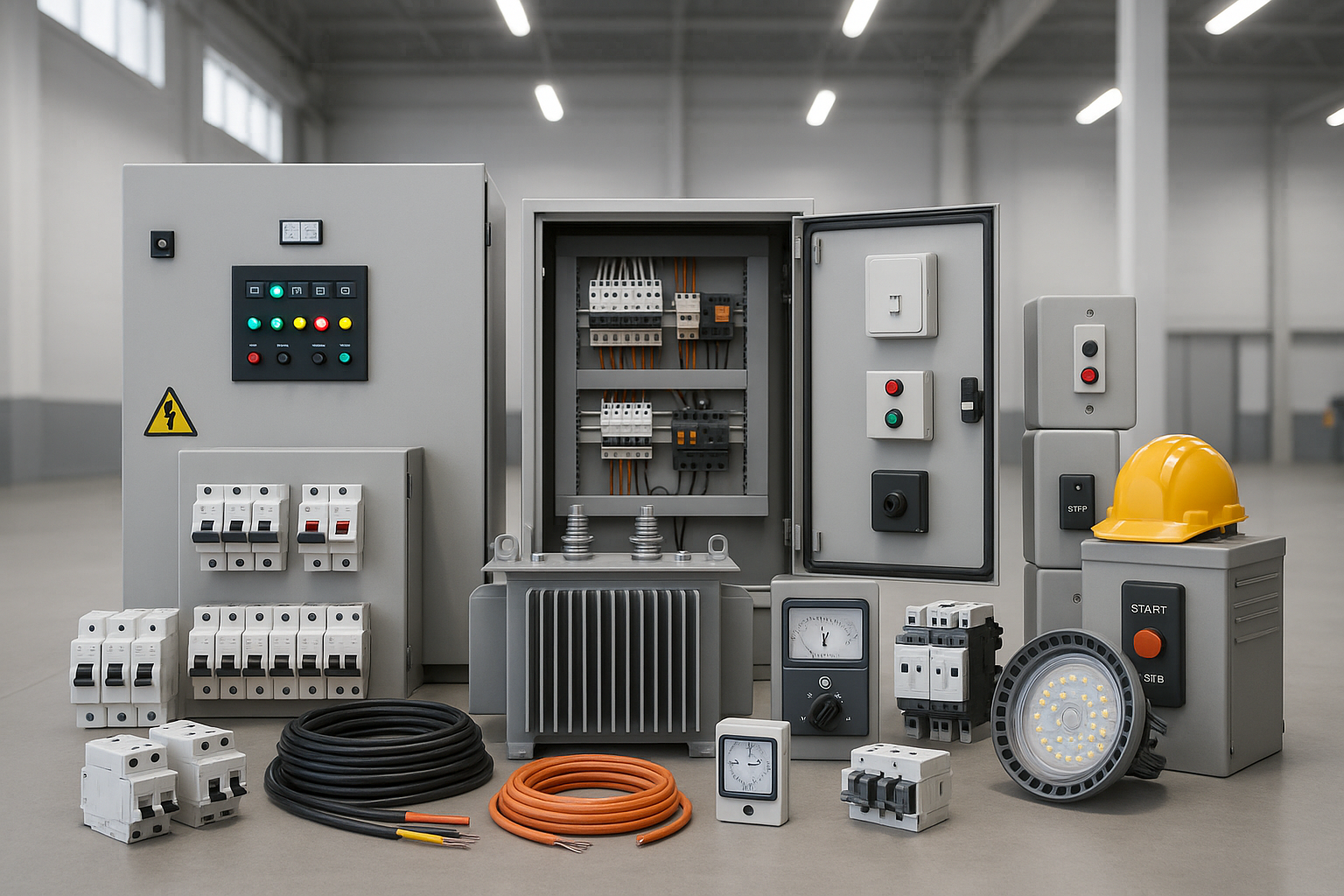 We provide a complete range of electrical products to meet all your industrial and business needs.