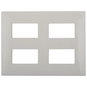 Legrand Mylinc 12M(6X2) White Plate