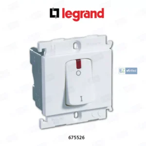 Legrand Mylinc 32 A-230 VA 1 Way DP Switch With An Indicator (White)