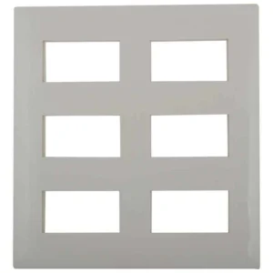 Legrand Mylinc 18M(6X3) White Plate